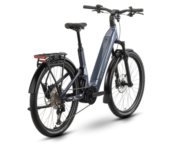 E-Bike Pedelec Raymon "Tavano Ultra" Wave - smokeblue